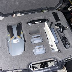 DJI Mavic Pro Drone + Controller + Case + ND Filters – Sold As-Is (Read Description)