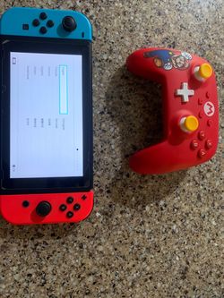 Nintendo switch w controller(description)