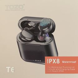 Waterproof Earbuds And Charging Case