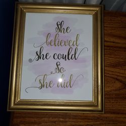 She Believed She Could So She Did