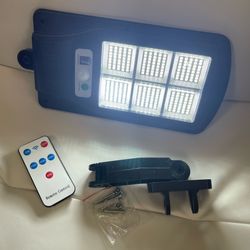 Solar Security  Motion Street Light With Remote Pir Sensor
