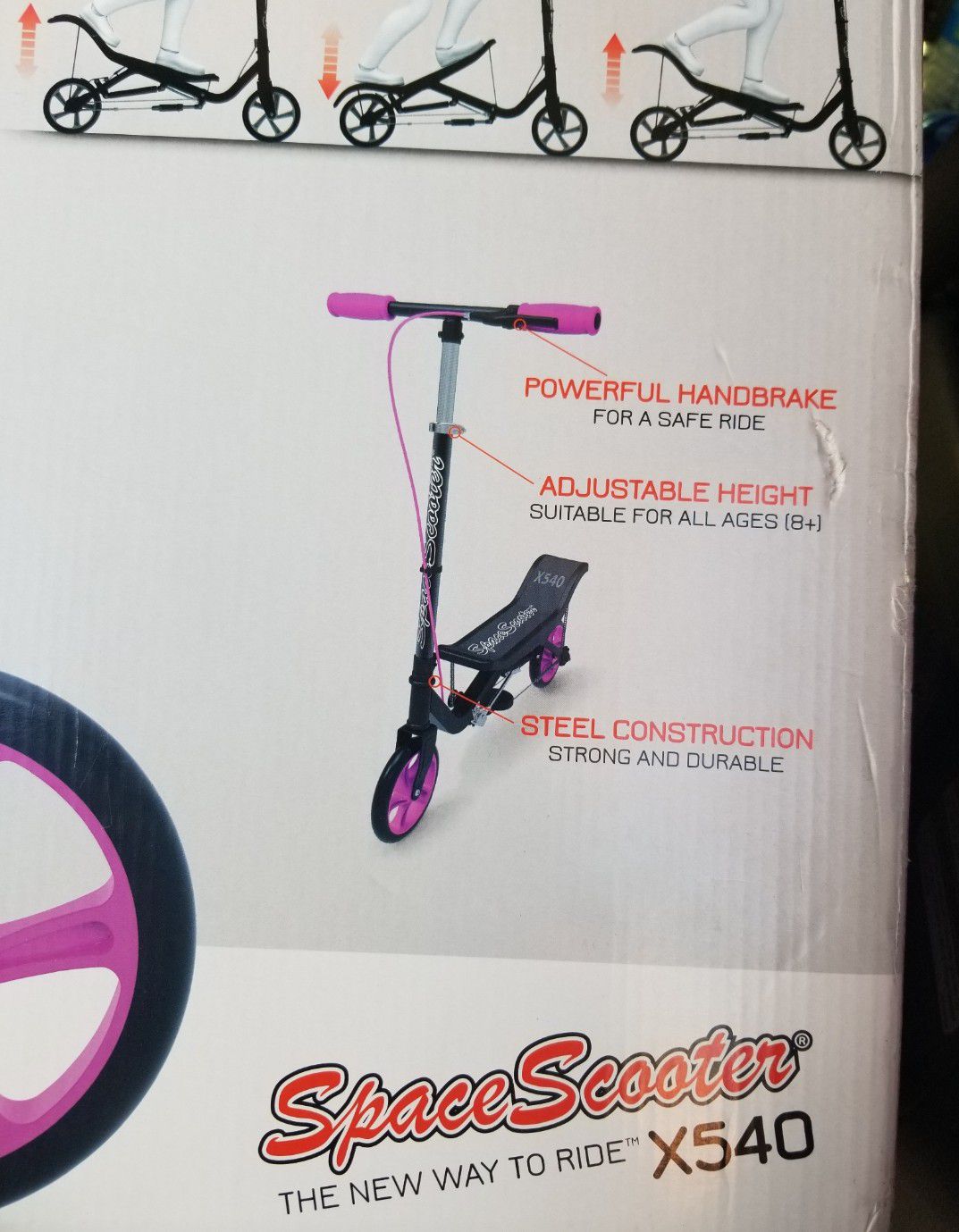 Space scooter New never used Nueva price firm location Bonanza 14th