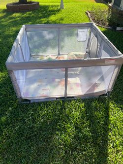 Baby Play Yard with Mesh Sides