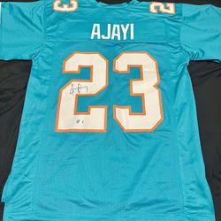 Jay Ajayi autographed Miami Dolphin jersey size XL