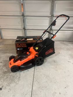 BLACK+DECKER 20 in. 13 AMP Corded Electric Walk Behind Push Lawn Mower