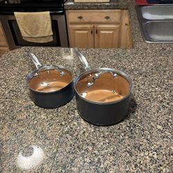 T-fal Nonstick Cookware Set - Gotham Steel Pots - White Dinnerware Plates & Bowls