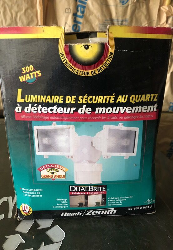 Sensor lights