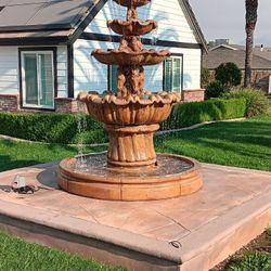 CONCRETE WATER FOUNTAIN $1800 