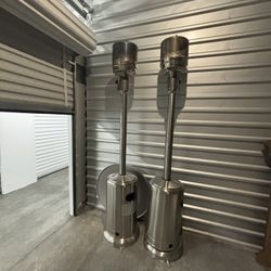 Stainless steel patio heaters