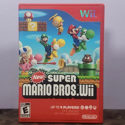 NEW NINTENDO Wii SUPER MARIO BROS. Wii DISC COMPLETE