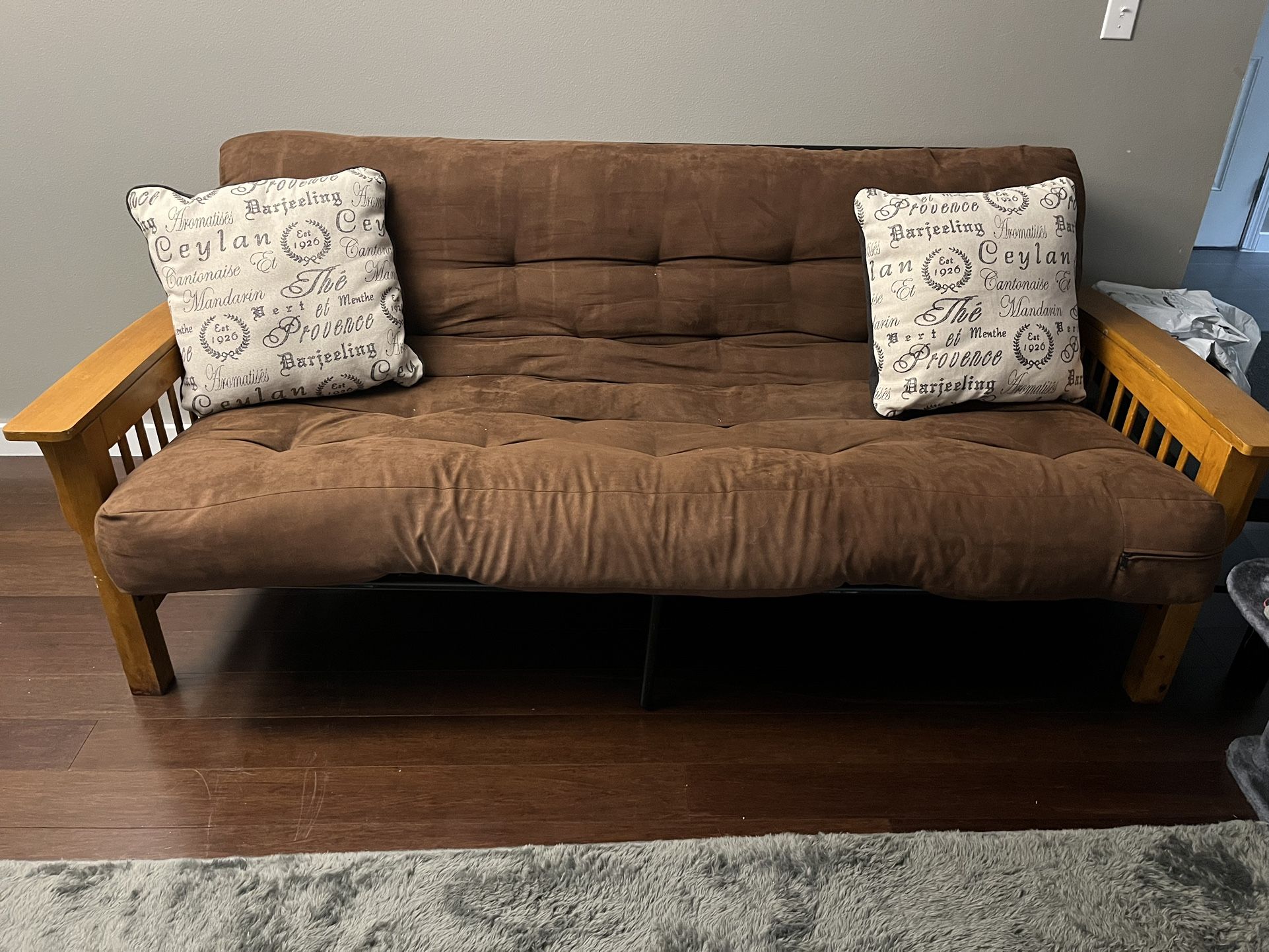 Solid Wood Futon
