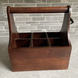Pottery Barn Bottle Caddy