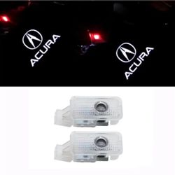 For ACURA Door Logo Lights LED Laser Ghost Shadow Projector Courtesy CAR 2/4 PC