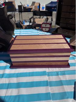 Purple Heart Jewelry Box