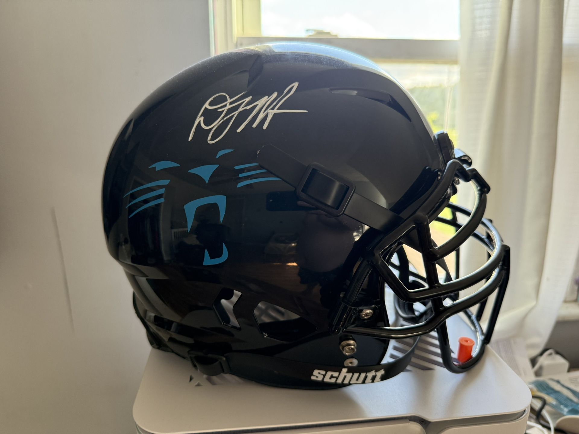 DJ Moore Full size Authentic Helmet Auto