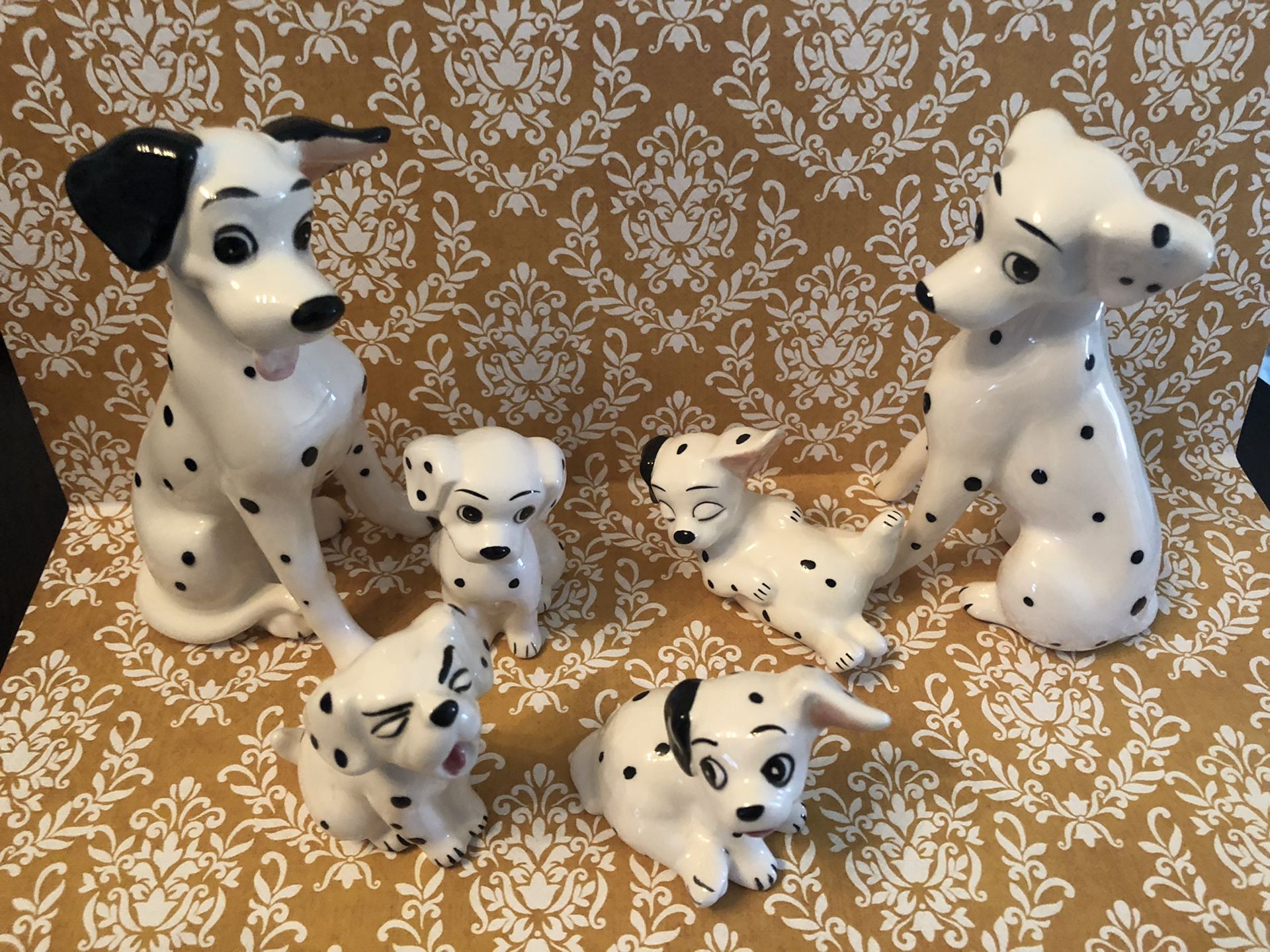 Vintage Disney 101 Dalmatians figurines