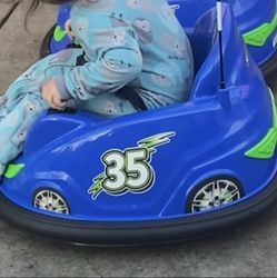 I Have 3 Blue Bumper Cars