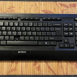 A4Tech 9300F Black RF Wireless Keyboard