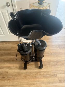 PORTABLE HAIR BASIN WITH PUMP