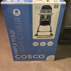 COSCO SIMPLE FOLD HIGH CHAIR 