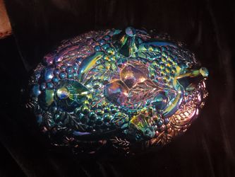 Beautiful Vintage Glass Bowl 