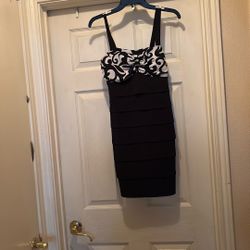 Black And White Dress