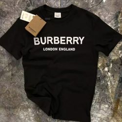 Burberry black Tshirt 3for$100 small and medium only