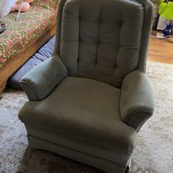 Mint Green Rocking Chair