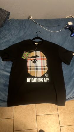 Black bathing ape shirt mediem