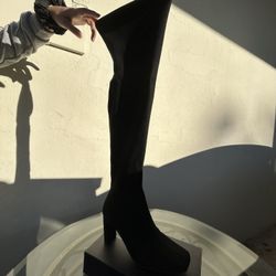 Long Black Boot