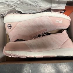 Pink Steel-toe Shoes (work)