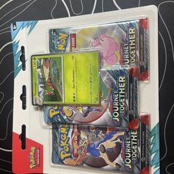 Pokemon Journey Together 3 Pack