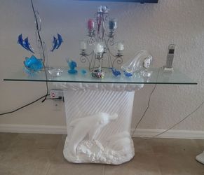 Vintage Dolphin Coffee Table