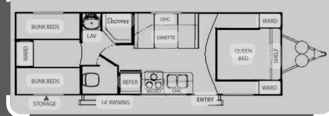 2008 Wildwood Camper Trailer