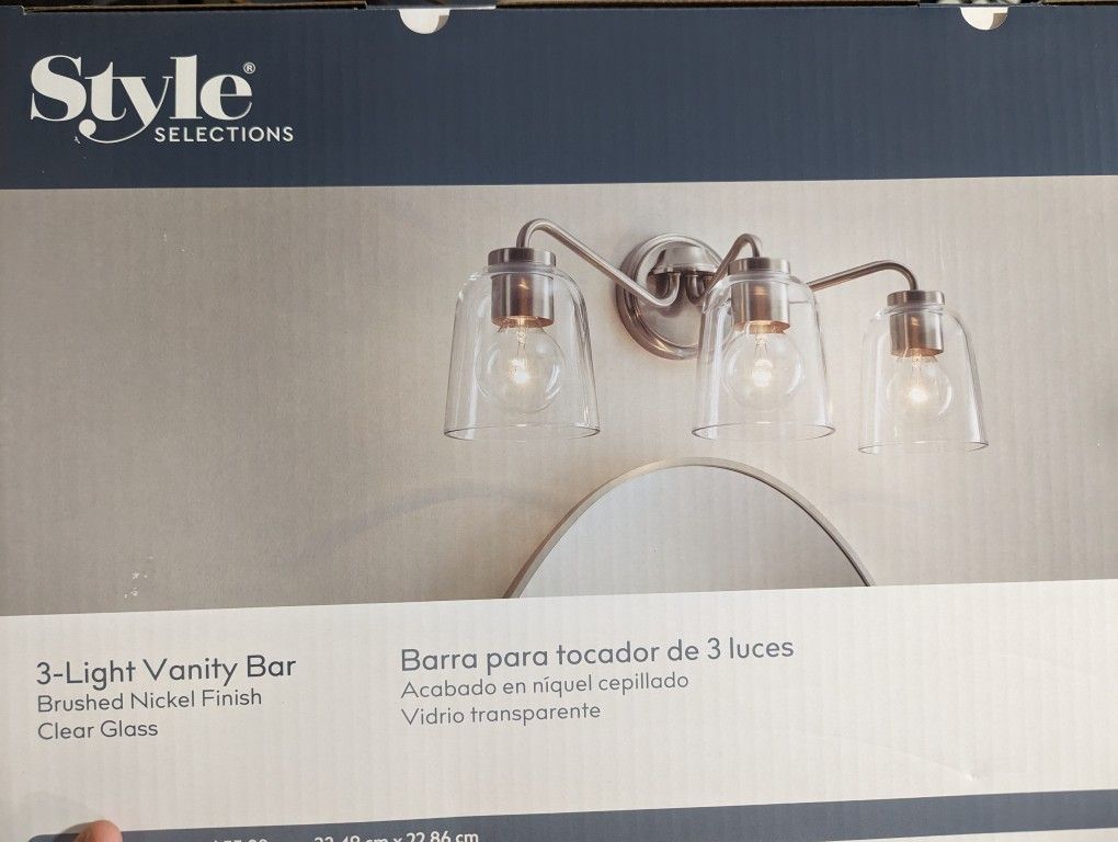 Nickel Bathroom Vanity 4 Available BRAND NEW Never Used