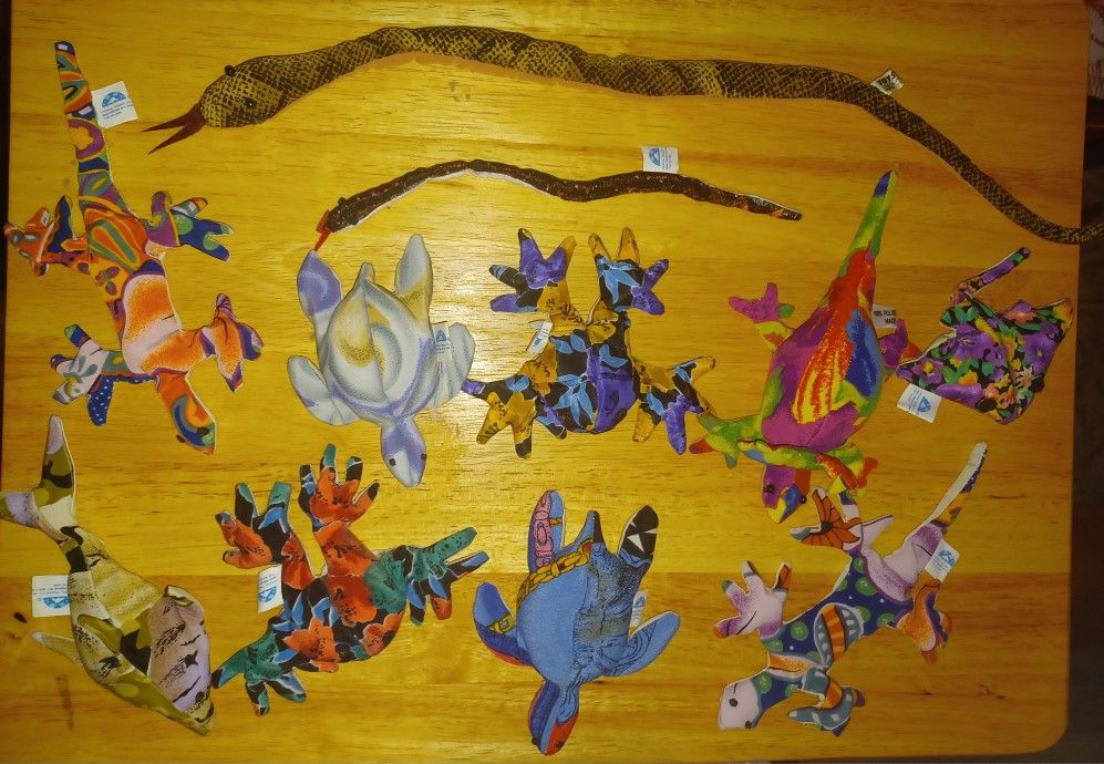 Vintage Sand Stuffed Animals