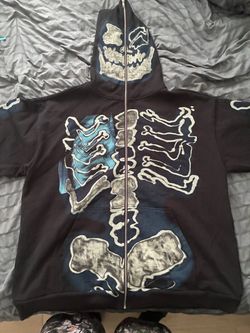 Travis Scott x Cactus Jack Skeleton Full-Zip Hoodie
