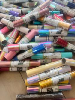 TECKWRAP VINYL INVENTORY LOT – 120+ NEW ROLLS