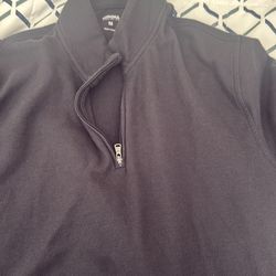 Quarter zip and Yeezy hoodie size small and medium