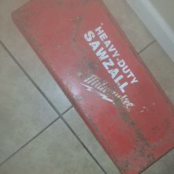 Heavy Duty Sawzall And DEWALT. 