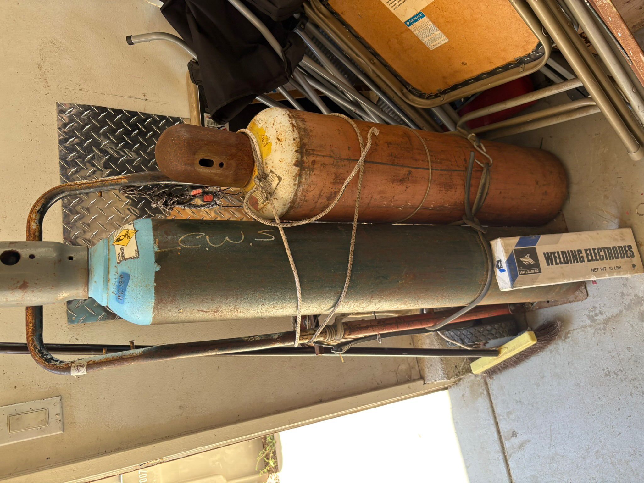 Welding Cart, & Tanks, Electrodes & Tips