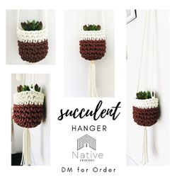 Lovely SUCCULENT Hanger (Plant Included )