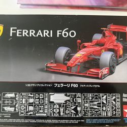 Tamiya Ferrari F60 Scale 1/20