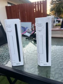 Two Wii consoles