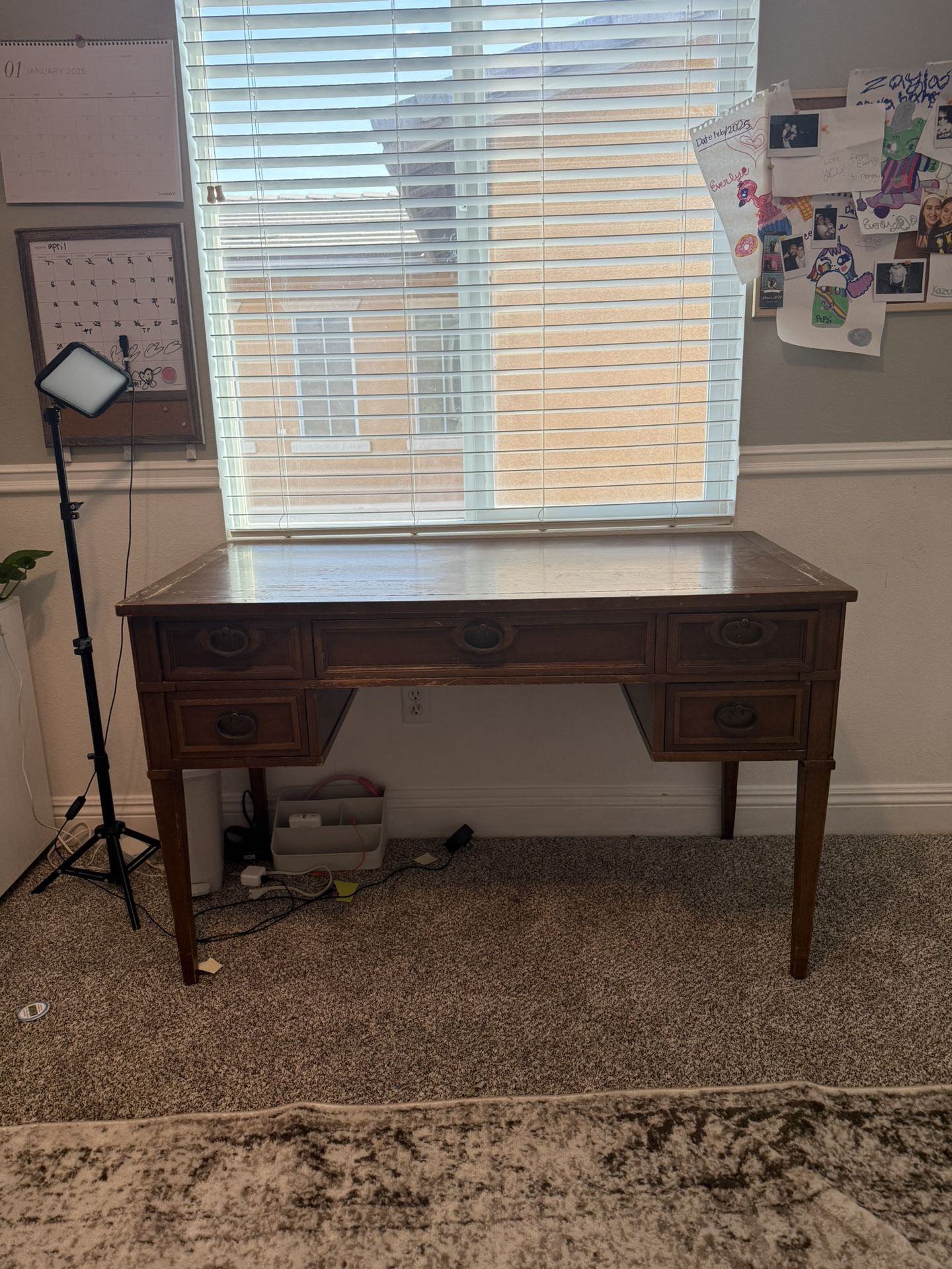 Desk (Antique, Wood)