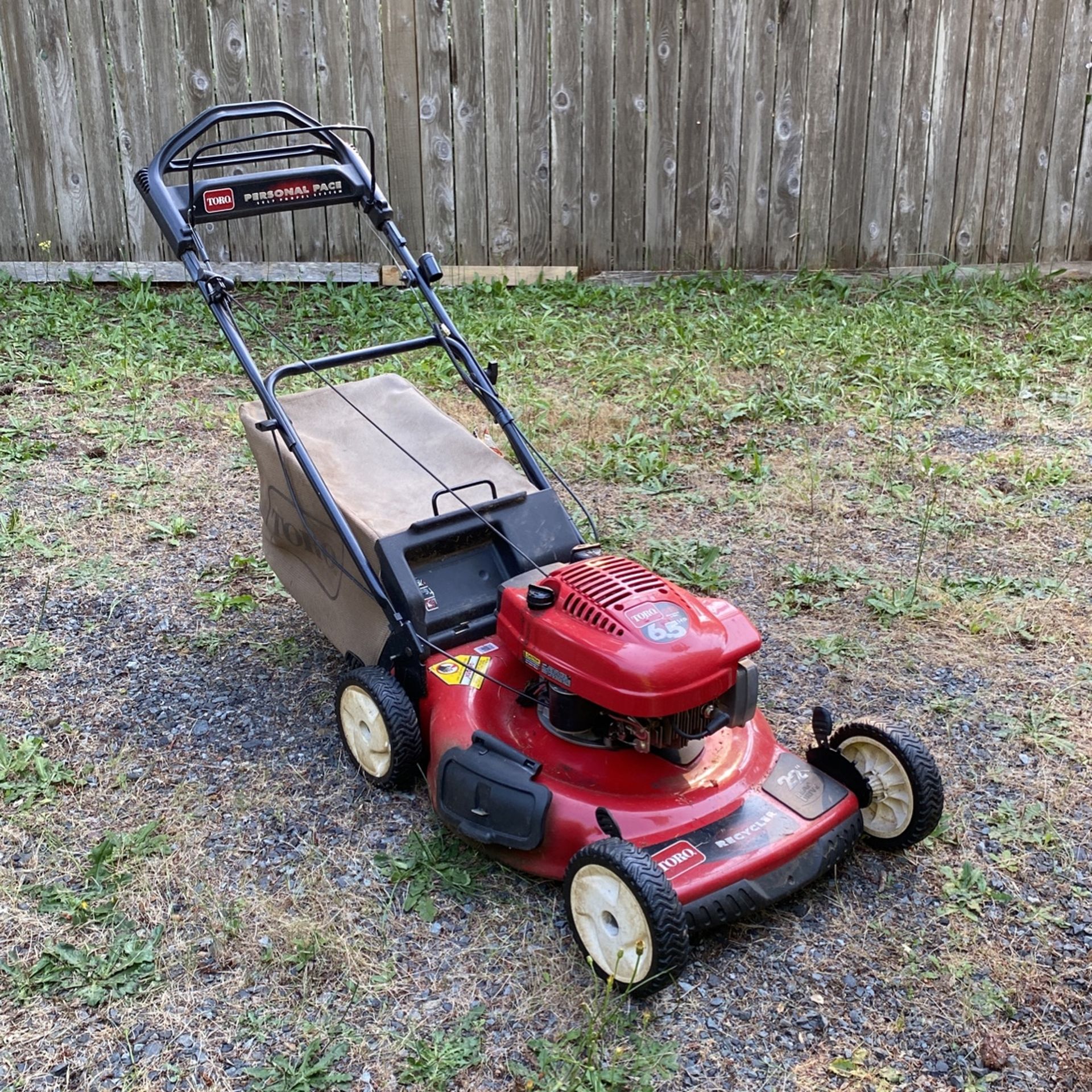Toro 6.5 hp mower sale