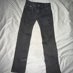 Black Denim Levi Jeans