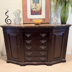Bernhardt Embassy Row Marble Top Buffet