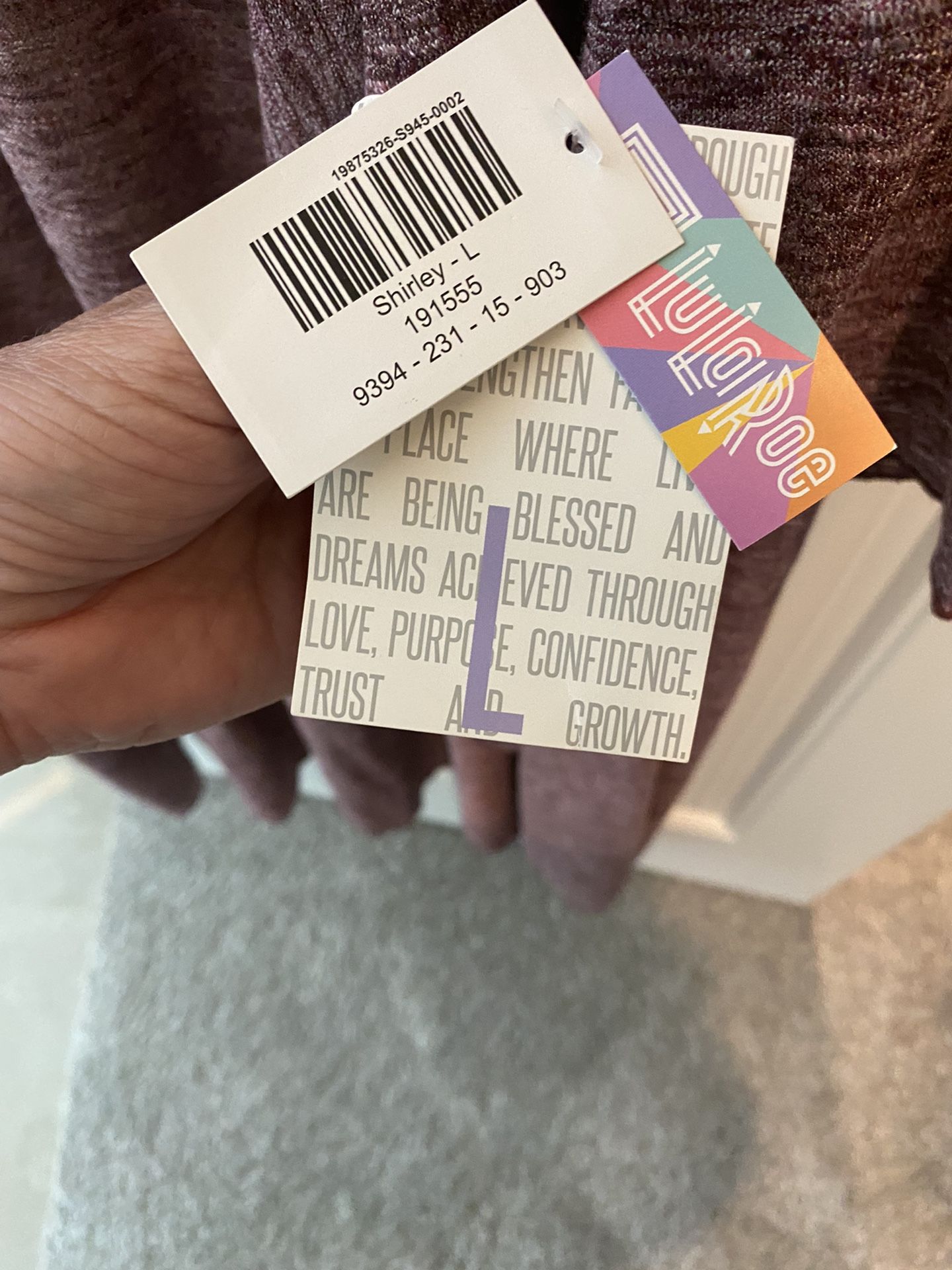 Lularoe Shirley (Large)