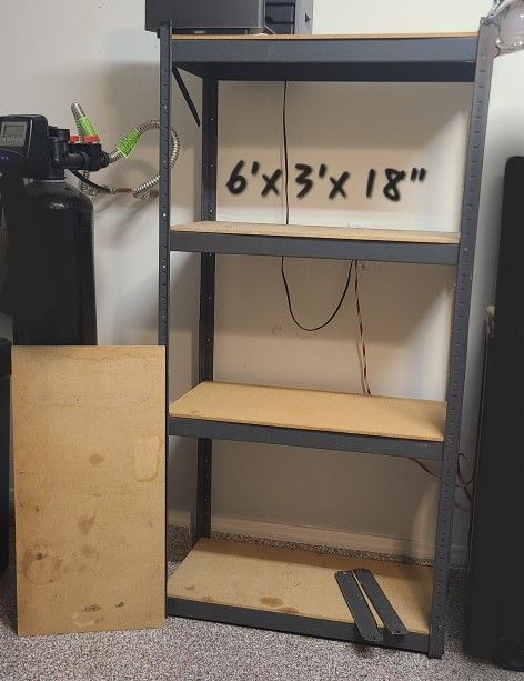 Metal 5 Shelf